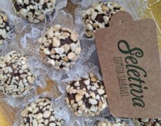 Docinho da batata doce com castanha de caju